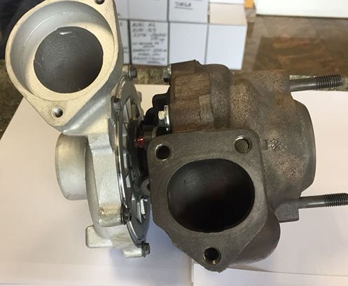 turbosuflantabmwx53000diesel 1 Turbosuflanta AUTO noua sau reconditionata Turbosuflanta BMW X5 3.0 Diesel 184, 211 si 218CP